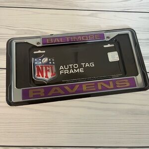 License Plate Cover Baltimore Ravens